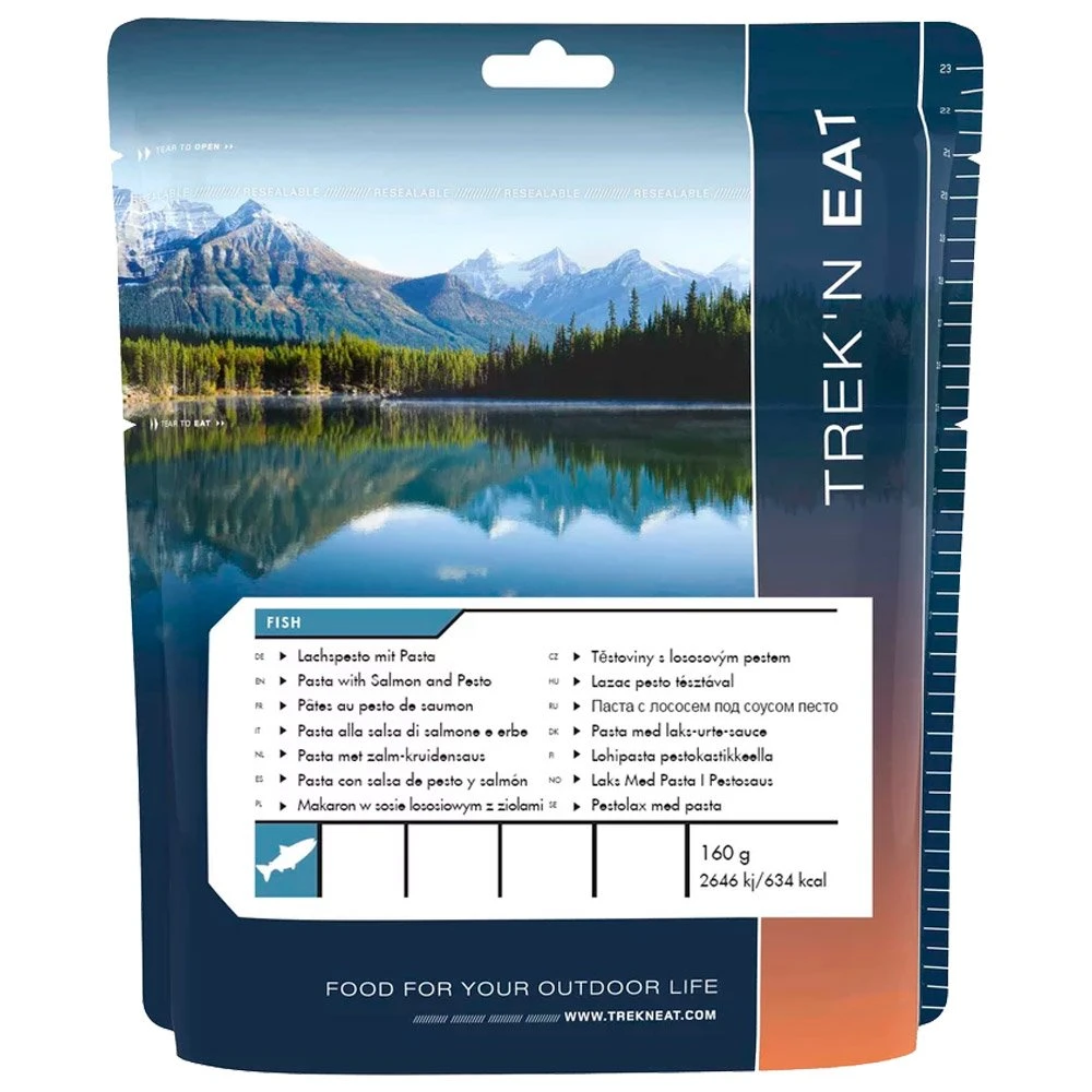Repas Lyophilisé Trek'n Eat Pâtes Au Pesto De Saumon 3 Repas Lyophilisé Trek'n Eat Pâtes Au Pesto De Saumon