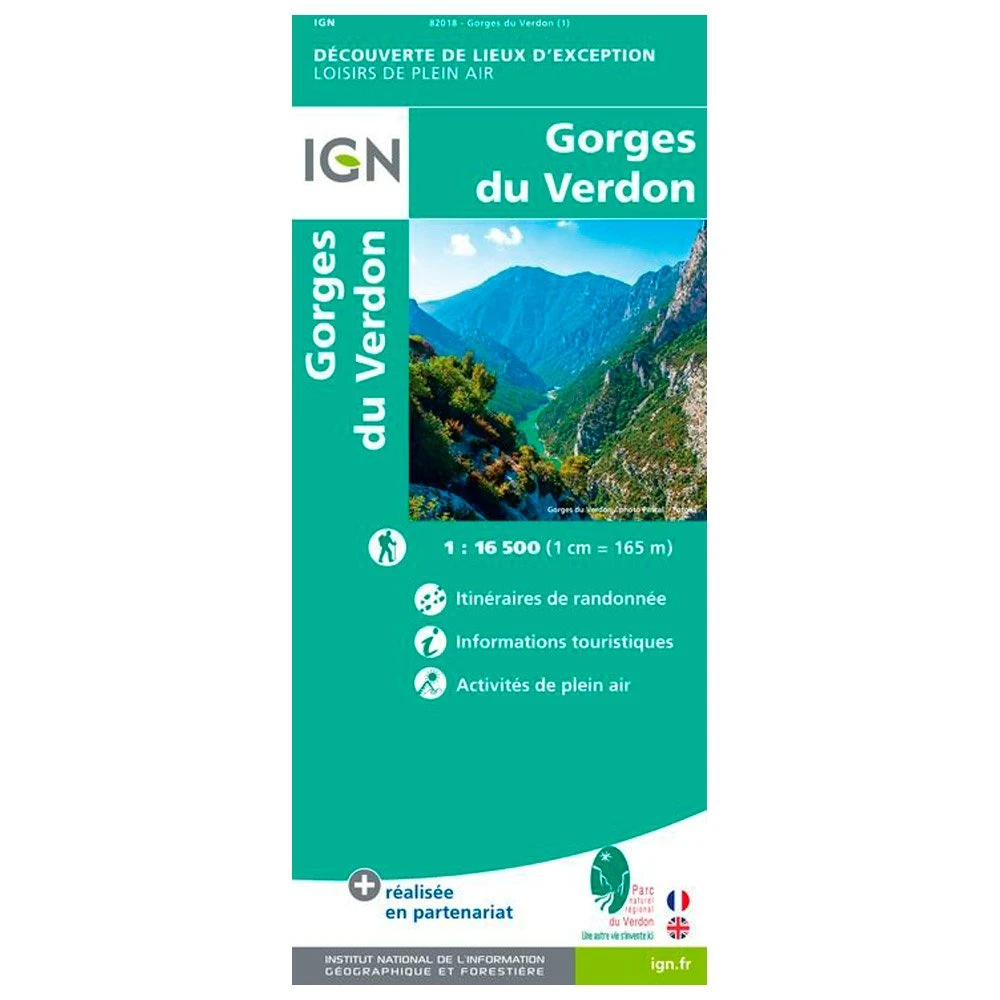 Carte IGN Gorges Du Verdon 3 Carte IGN Gorges Du Verdon