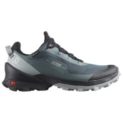 Chaussures De Fast Hiking Salomon Cross Over GTX W Stormy Weaher Black Quarry