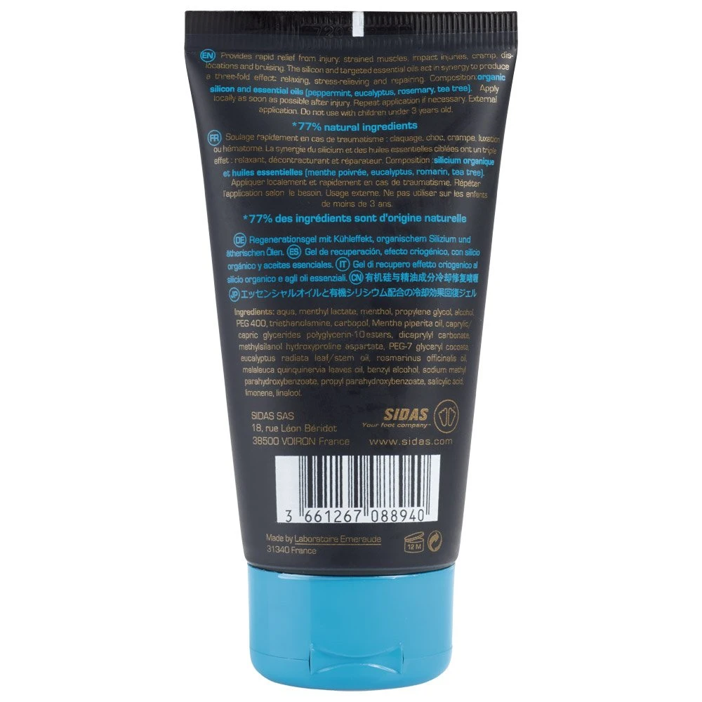 Soins Des Pieds Sidas Recovery Cryo Gel 75ml 4 Soins Des Pieds Sidas Recovery Cryo Gel 75ml – Image 2