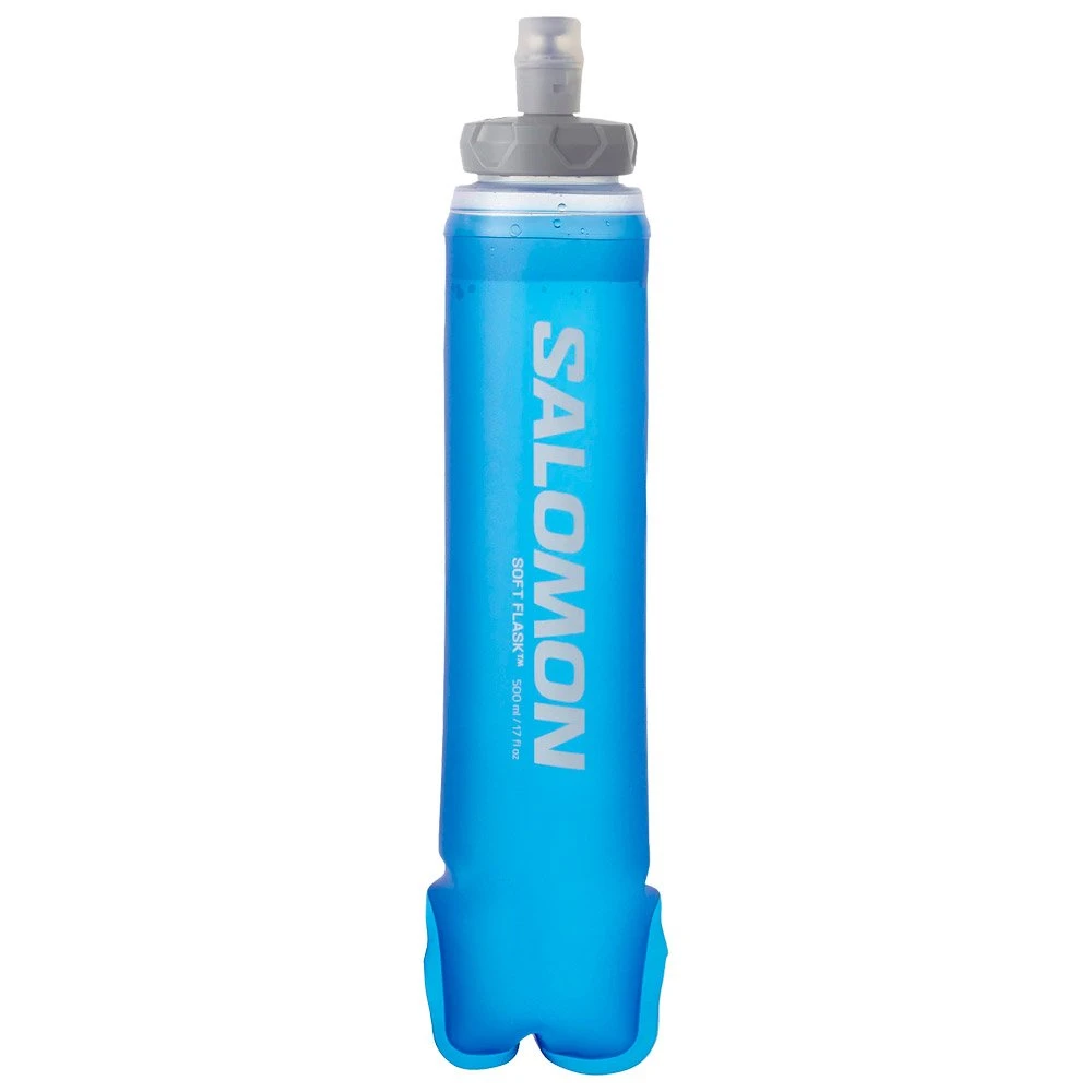 Gourde Salomon Soft Flask 500ml 17Oz 42mm Clear Blue 3 Gourde Salomon Soft Flask 500ml 17Oz 42mm Clear Blue