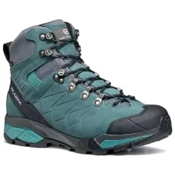 Chaussures De Trek Et Montagne Scarpa ZG Trek Gtx Women's Blue Nil Grey Lagoon