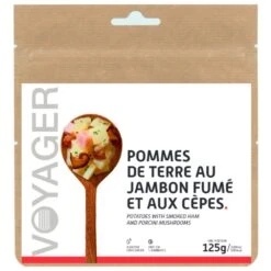 Repas Lyophilisé Voyager Pommes De Terre Au Jambon Fumé Et Aux Cèpes