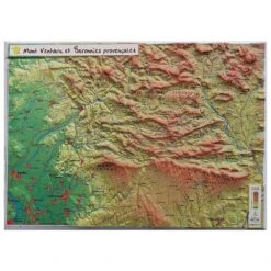 Carte 3D Geo Relief Le Mont Ventoux Et Les Baronnies Provencales