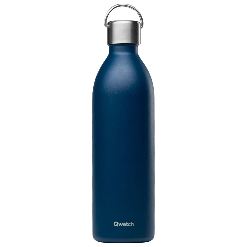 Gourde Qwetch Bouteille Isotherme Active 1L Bleu Marine 3 Gourde Qwetch Bouteille Isotherme Active 1L Bleu Marine