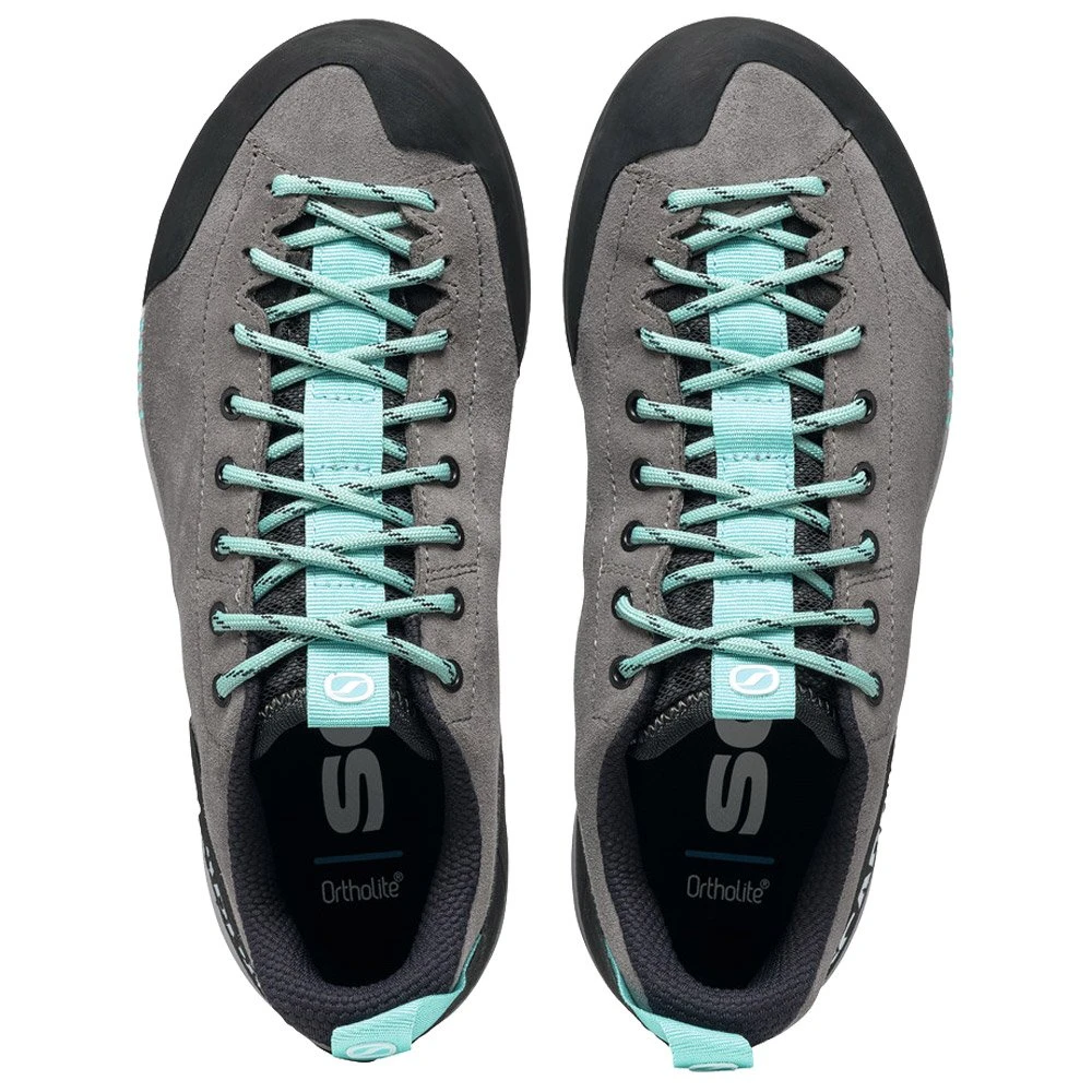 Chaussures D'approche Scarpa Gecko Wmn Midgray Aqua 8 Chaussures D'approche Scarpa Gecko Wmn Midgray Aqua – Image 6