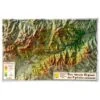 Carte 3D Geo Relief Les Pyrénées Catalanes