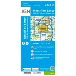 Carte IGN 2432ET Massif Du Sancy, PNR Des Volcans D'Auvergne 5 Carte IGN 2432ET Massif Du Sancy, PNR Des Volcans D'Auvergne -Magasin De Matériel De Camping En Plein Air 44212d99019c03686cceba958c36185bdd58df57 H230IGNBIV348361 0IGN0211222 2