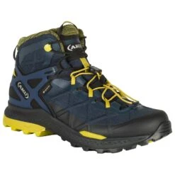 Chaussures De Randonnée Aku Rocket Mid Gtx Blue Mustard