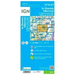 Carte IGN 3716ET Le Donon, Obernai, Le Mont Saint-Odile, Vallée De La Bruche -Magasin De Matériel De Camping En Plein Air 4c273ccc2513b319835ba96a654019dc713406f7 H230IGNBIV355978 0IGN0211184 2