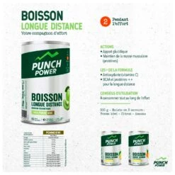 Boisson Punch Power Biodrink Longue Distance 500 G Pomme Kiwi -Magasin De Matériel De Camping En Plein Air 540966a6e80a7f3bec89930a21ef668331b11b86 E23PUNCBIV358237 PUNC0682565 901