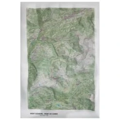Carte 3D Deniveles Mont Bisanne & Mont De Vores (Summer)