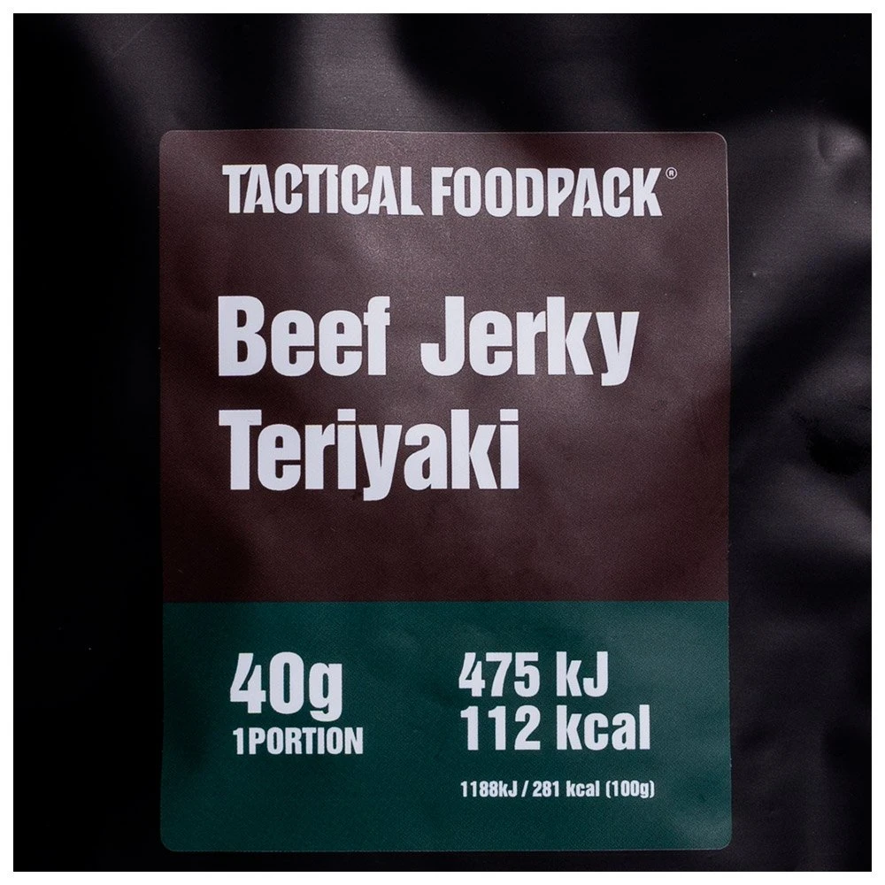 Repas Lyophilisé Tactical Foodpack Beef Jerky Teriyaki 4 Repas Lyophilisé Tactical Foodpack Beef Jerky Teriyaki – Image 2