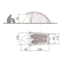 Tente Vaude Taurus 2P Mossy Green -Magasin De Matériel De Camping En Plein Air 7b346e582cbcc1e098d8165ff50b5ef19ec55a7b E22VAUDBIV204277 VAUD0524370 11