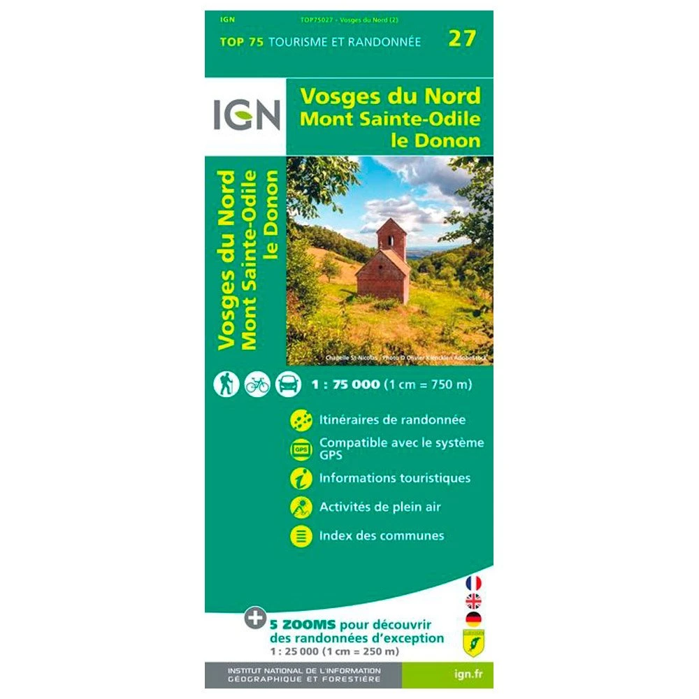 Carte IGN Vosges Du Nord Mont Sainte Odile 3 Carte IGN Vosges Du Nord Mont Sainte Odile