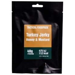 Repas Lyophilisé Tactical Foodpack Jerky De Dinde Au Miel Et à La Moutarde 40g