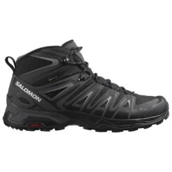 Chaussures De Randonnée Salomon X Ultra Pioneer Mid Gtx Black Magnet Monument