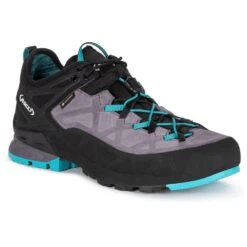 Chaussures D'approche Aku Rock Dfs Gtx Ws Grey Turquoise