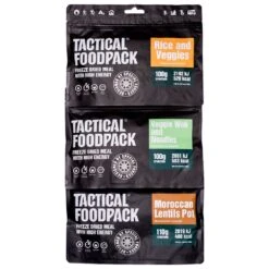 Repas Lyophilisé Tactical Foodpack Ration De 3 Repas VEGAN -Magasin De Matériel De Camping En Plein Air a7847eae3edbae5b218fe45d950d59ed81687bf2 E23TACFBIV373658 TACF0703620 902