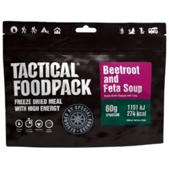 Repas Lyophilisé Tactical Foodpack Soupe Betteraves Et Feta 60g