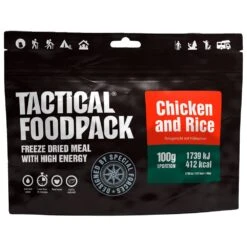 Repas Lyophilisé Tactical Foodpack Poulet Et Riz 100g