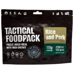 Repas Lyophilisé Tactical Foodpack Riz Et Porc 115g
