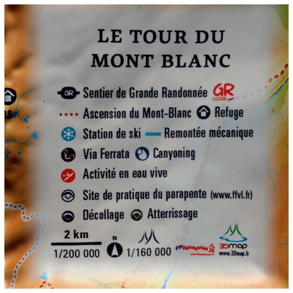 Carte 3D 3DMAP Le Tour Du Mont-Blanc 5 Carte 3D 3DMAP Le Tour Du Mont-Blanc – Image 3