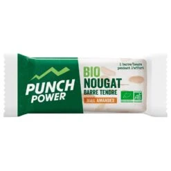 Barre Energétique Punch Power Bio Nougat Miel Amande