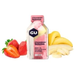 Gel Energétique GU Energy Gel Energy Strawberry Banana (Fraise Banane)