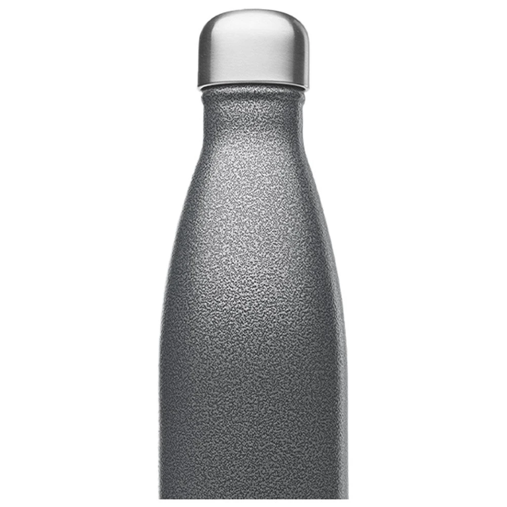 Gourde Qwetch Bouteille Isotherme 500ml Roc Gris 4 Gourde Qwetch Bouteille Isotherme 500ml Roc Gris – Image 2