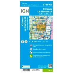 Carte IGN 3719OT Colmar, Le Hohneck, Vallée De Munster -Magasin De Matériel De Camping En Plein Air ef28fa37ebc2893adf6900a35dabd8b1406140f6 H230IGNBIV356326 0IGN0211190 2
