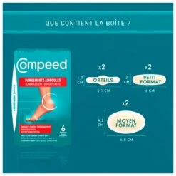 Soins Des Pieds Compeed Pansement Ampoules Assortiment White -Magasin De Matériel De Camping En Plein Air f2219cec4d0ffaa6212ded51d995b8b03d5fcfd7 E22COMPBIV327325 COMP0122141 902
