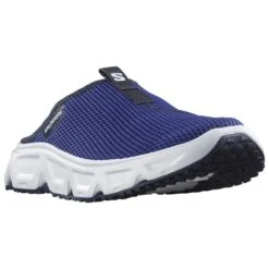 Sandales De Récupération Salomon Reelax Slide 6.0 Clematis Blue White Dark Sapphire -Magasin De Matériel De Camping En Plein Air f3046a7d26e80797dda54b22c3b2cd88e83ee5af E23SALOCHA3362752 4