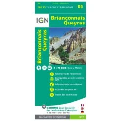 Carte IGN Brianconnais Queyras